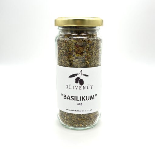 Basilikum |  gerebelt | 40g im Glas