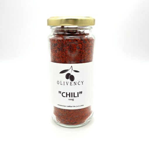 Chili |  geschrotet | 100g im Glas